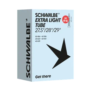 Sport Schwalbe Tube SV19-EL 40mm (Duše Schwalbe Tube SV19-EL 27.5/29x2.00/2.40 50-584/62-622 SV 40mm)