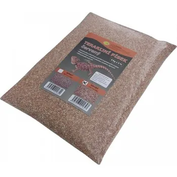 Podestýlka pro terarijní zvíře Poškozený Terarijní písek červený 3,5kg hrubý Robimaus