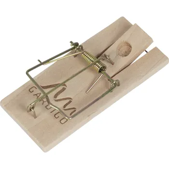 Odpuzovač zvířat Gardigo Holz Schlagfalle past na myši 1 ks