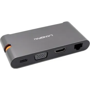 Dokovací stanice, počet portů USB: 7, video připojení: HDMI, VGA, typ USB: USB C, typ sběrnice: USB 3.1