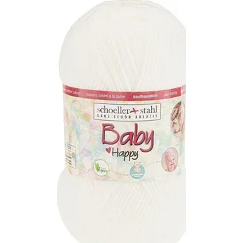 Příze Schoeller + Stahl Baby Happy 01 Pletací příze