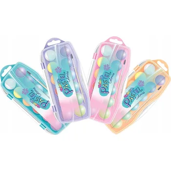 Vodová barva Akvarelové barvy Colorino 12 pastelových barev