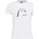 Dámské tričko Head CLUB LARA T-SHIRT WOMEN Barva: Bílá, Velikost: S