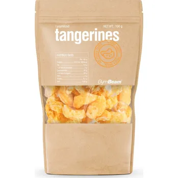 Anabolizér GymBeam Lyofilizované mandarinky 100 g