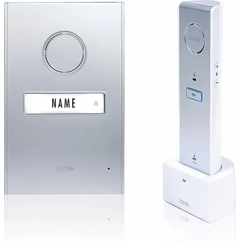 Domovní zvonek m-e modern-electronics ADF-710 bezdrátový domovní telefon kompletní sada, 41276