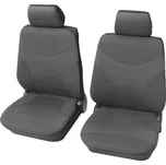 Petex 23491501 Vesuv autopotahy 6násobná polyester šedá sedadlo řidiče, sedadlo spolujezdce