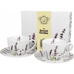 Porcelánový Šálek Duo Levandule 280 ml 2 ks