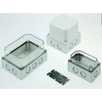 Rozvaděč Fibox Pouzdro IP66, IP67 Nestíněný barva Šedá IK08 barva Šedá Polykarbonát 255 mm 100 mm 180 mm Termoplastický elastomer