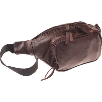 Ledvinka Kožená ručně šitá ledvinka KUBÁT velká | 31124