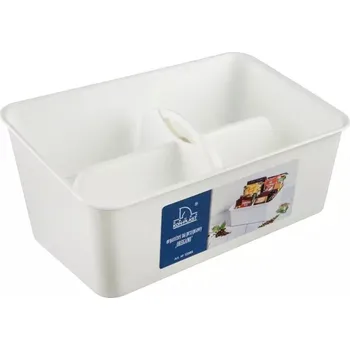 Dóza na potraviny Organizér, dóza na koření plastová Oregano bílá