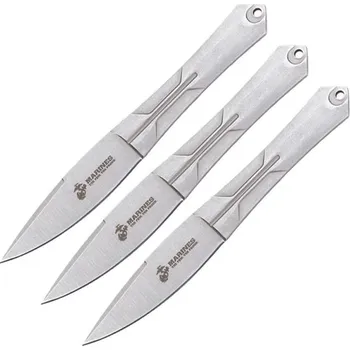Bojový nůž Combat Ready vrhací nože USMC set 3 kusy