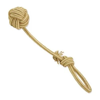 Hračka pro psa Přetahovadlo DOG FANTASY Juta míč házecí