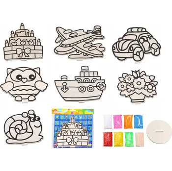 Obraz Kreativní set, obrázek + kuličková modelína