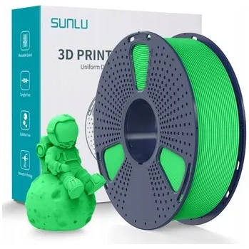 3D tisk SUNLU PLA MATNÝ 1.75mm 1kg Zelená / Zelený - matný