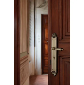 Mosazná klika AIDA 1611PL na štítu