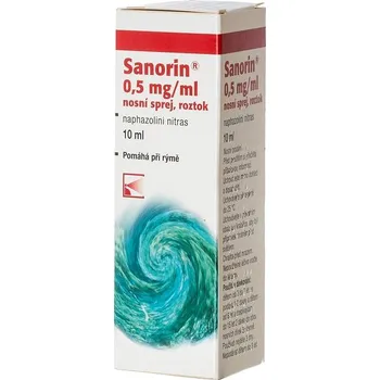 Nosní sprej Teva Sanorin 0,5 mg/ml 10 ml