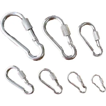 Karabina s maticí 70mm Zn 180kg (10ks)