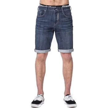 Pánské kraťasy Džínové kraťasy Pike - dark blue velikost 38