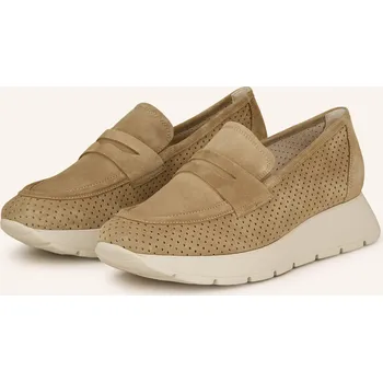 Dámské mokasíny Paul Green Dámské Mokasíny Typu Penny, béžová, 37,5