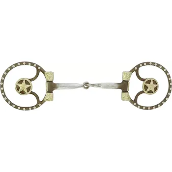 Udidlo pro koně Westernové show udidlo, 1x lomené, vel. 12,5 cm