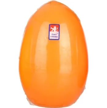Svíčka Svíčka vejce střední 60x90 mm - oranžové