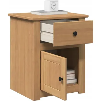 Noční stolek Noční stolek Panama, 46x40x57 cm, masivní borovicové dřevo