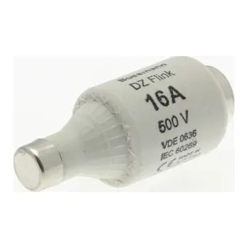 Keramická pojistka 16A DII velikost závitu E27 gG Eaton 500V ac