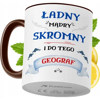 Hrnek Polidraw Hrnek Polidraw pro geografa keramika 330 ml