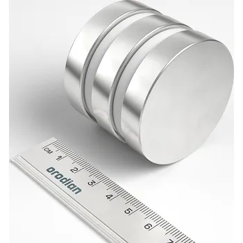 Dekorativní magnet Neodymový magnet válec 50×10 mm - N55