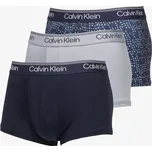 Boxerky Calvin Klein Low Rise Trunk 3-Pack Blue M