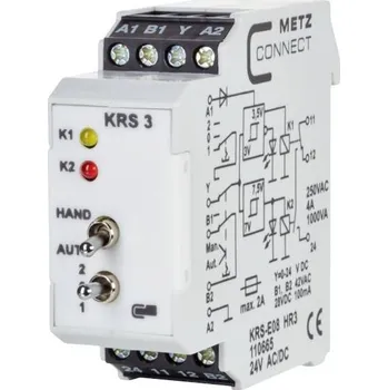 vypínač spínač prahové hodnoty 24, 24 V/AC, V/DC (max) 1 přepínací kontakt Metz Connect 110665 1 ks