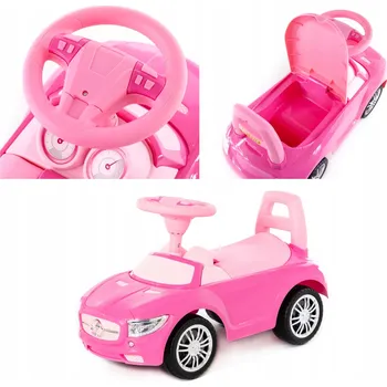 Dětské vozidlo Odrážedlo Polesie 84477 Růžové