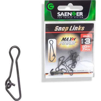 Obratlík s karabinkou Saenger Snap Links