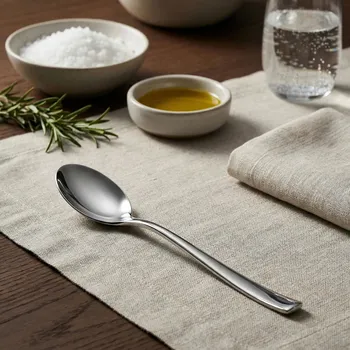 Příbor VERLO Agila 21,1 cm - koktejlová lžička na latte a zmrzlinu z nerezové oceli