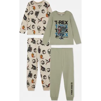 Chlapecké pyžamo 2pack chlapecké pyžamo Jurský svět, vel. 104-110cm, pyžamo dinosauři