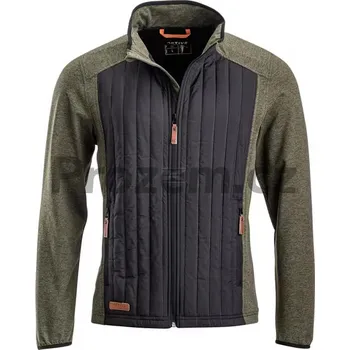 Pánská casual bunda Pánská bunda hybridní fleece, olivová, vel. 5XL, ISO 13688:2013/FDAMD 1