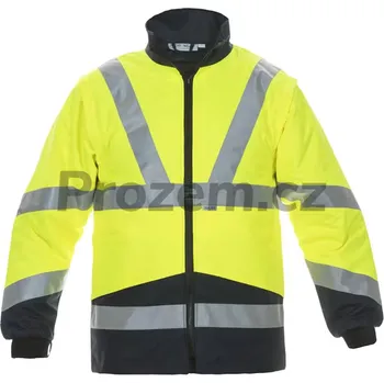 Reflexní parka Pluto, žlutá/modrá, vel. L, EN 343 3 3, ISO 20471 3, 14058