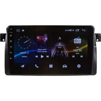 Autodíl Autorádio pro BMW E46 M3 98-05 s 9 palcové LCD, Android, WI-FI, GPS, CarPlay, 4G, Bluetooth, 2x USB, 80818A4