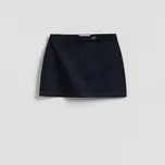 Reserved - Dřínová mini sukně - tmavomodrá - 142IL-59J - 142IL-59J-L