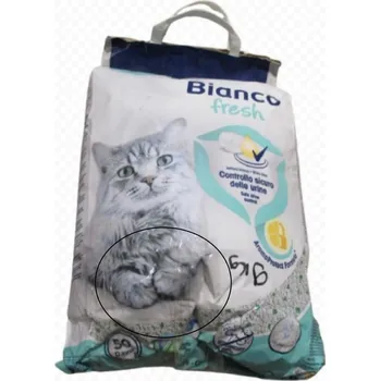 Poškozené Stelivo Biokats 9kg bianco fresh hygiene control