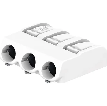 Elektrický konektor WAGO 2061-623/998-404 svorka pro desky plošných spojů 1.50 mm² Pólů 3 černá 1 ks