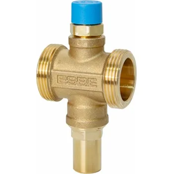 Klimatizace ESBE Ventil nezámrzný pro ochranu systémů a tepelná čerpadla VTN102 G1", DN25, Kvs = 0,07 m3/h, PN 10, mosaz, 35100100