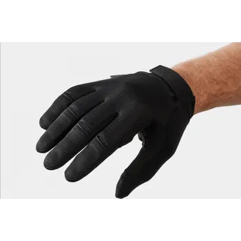 Cyklistické rukavice TREK Circuit s gelem dvojí hustoty rukavice pánské černá, L