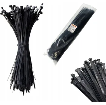 Stahovací páska Kabelová páska 9 mm x 750 mm 100 ks