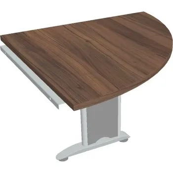 Psací stůl Stůl spojovací pravý - CP 901 P - OŘECH , ŠEDÁ Ral 9006