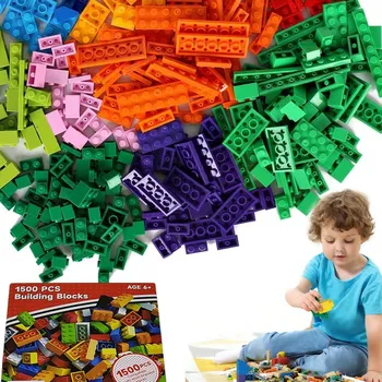 ostatní stavebnice Stavebnice 1500 dílků Krabicové balení