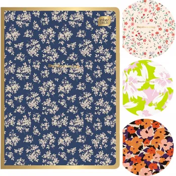 Sešit Sešit A5 s mřížkou Interdruk, 80 listů