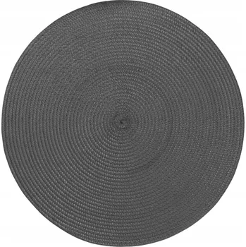 prostírání Prostírání kulaté 38 cm, šedá