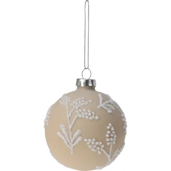 Vánoční dekorace Zdobená Vánoční Koule vánoční koule 8 cm, 1 ks