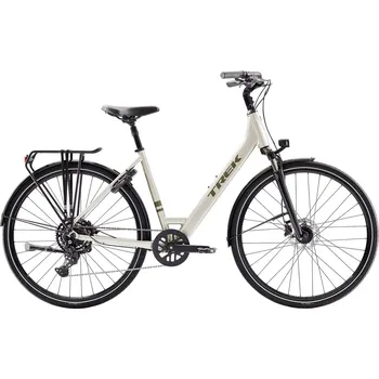 Městské kolo Trek Verve Lowstep Equipped - Lunar Silver S 2026, 28" 2026, 28"